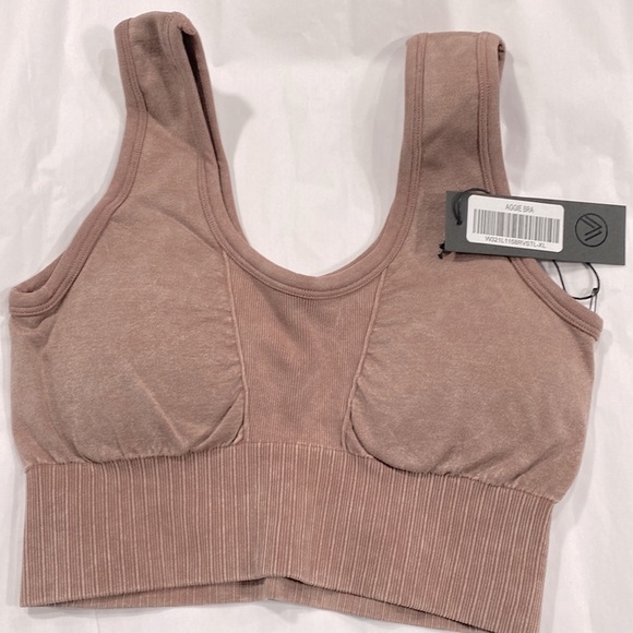 SAVVI AGGIE BRA SZ S/M* see description below COLOR: Riverstone - Picture 10 of 14